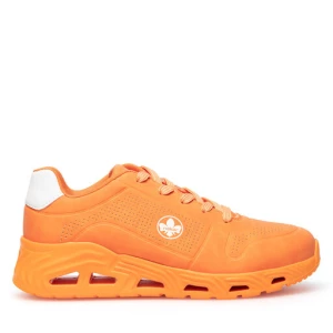Sneakersy Rieker N5202-38 Pomarańczowy