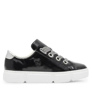 Sneakersy Rieker N59A2-00 Czarny