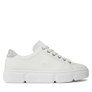 Sneakersy Rieker N59W1-80 Biały
