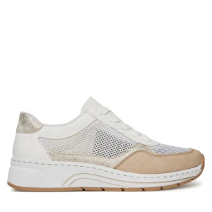Sneakersy Rieker N6503-80 Biały