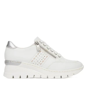 Sneakersy Rieker N8321-80 Biały