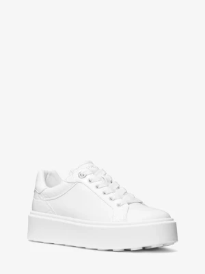 Sneakersy Romey na platformie Michael Kors OPTYCZNA BIEL (Biały)
