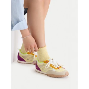 Sneakersy Roxy V12-920 Żółty