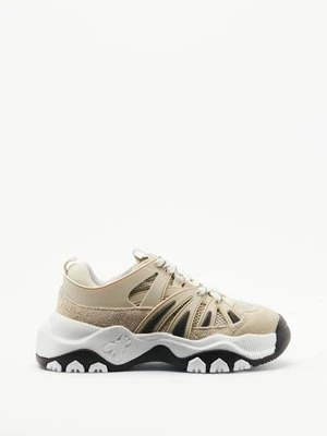 Sneakersy running ze skóry PATRIZIA PEPE