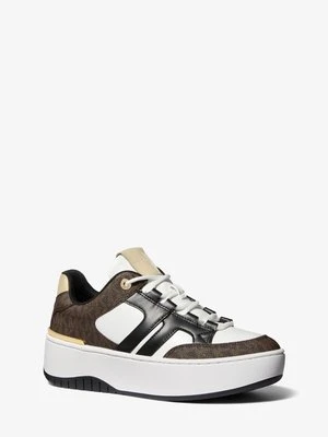 Sneakersy Ryder na platformie z łączonych materiałów MICHAEL Michael Kors