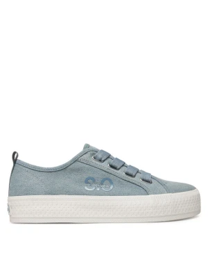 Sneakersy s.Oliver 5-23611-44 Niebieski