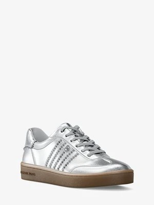 Sneakersy Scotty z metalicznej skóry z ozdobami MICHAEL Michael Kors