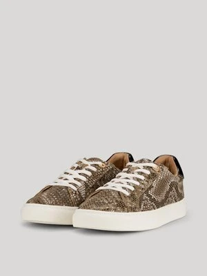 Sneakersy Serpente Misto Coralie w kolorze szarobeżowym Joop
