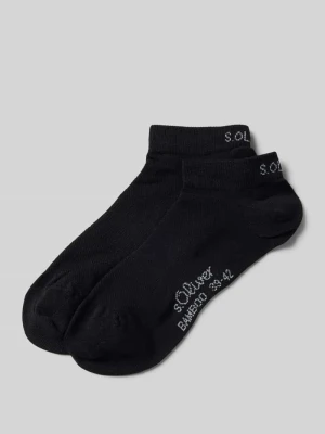 Sneakersy skarpetkowe z mieszanki wiskozy w zestawie 2 szt. s.Oliver RED LABEL