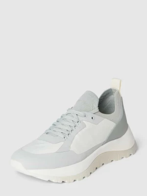 Sneakersy skarpetkowe z nadrukiem z logo model ‘KNIT RUNNER DYNAMIC LACE’ CK Calvin Klein