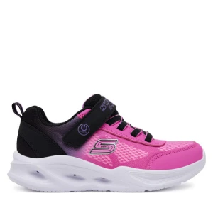 Sneakersy Skechers 303714L/BKHP Różowy