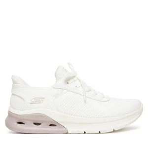 Sneakersy Skechers Bobs Arc Waves 2.0-Now It 117638/OFWT Biały