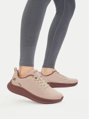 Sneakersy Skechers Bobs Moda Flex 117731 / NAT Beżowy