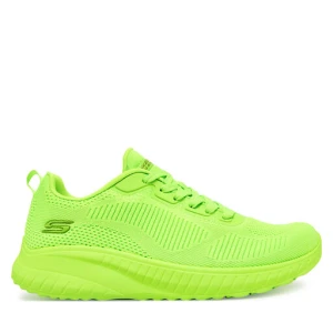 Sneakersy Skechers Bobs Squad Chaos-coo 117216/LIME Zielony