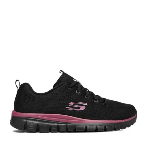 Sneakersy Skechers C-GRACEFUL 12615 BKMV Czarny