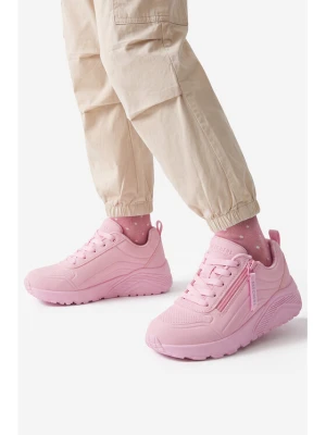 Sneakersy Skechers CEO-UNO LITE - EASY ZIP 310387L LTPK Różowy
