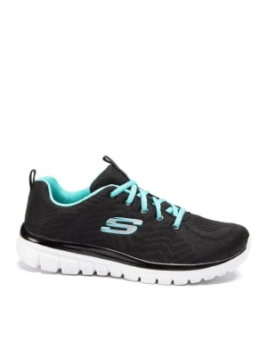 Sneakersy Skechers Get Connected 12615 / BKTQ Czarny