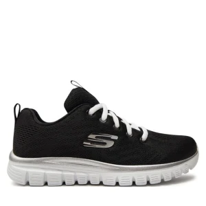 Sneakersy Skechers Get Connected 12615/BKW Czarny