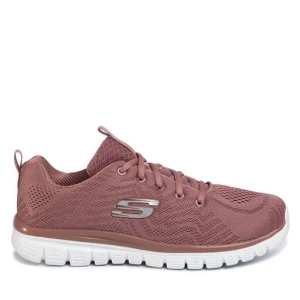 Sneakersy Skechers Get Connected 12615/MVE Różowy