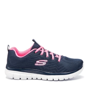 Sneakersy Skechers Get Connected 12615/NVHP Granatowy