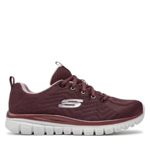 Sneakersy Skechers Get Connected 12615/WINE Bordowy