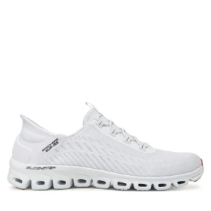 Sneakersy Skechers Glide-Step-Tranquility 104574/WBK Biały