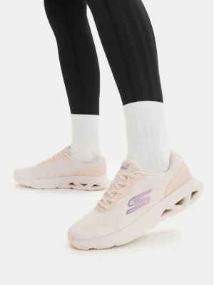 Sneakersy Skechers Glide Step Vortex 129826 / NAT Kremowy