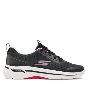 Sneakersy Skechers Go Walk Arch Fit 124868/BKHP Czarny