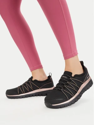 Sneakersy Skechers Graceful 100888 / BKRG Czarny