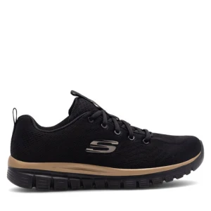 Zdjęcie produktu Sneakersy Skechers GRACEFUL 12615 BKRG Czarny
