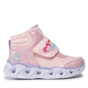 Sneakersy Skechers Heart Lights Brilliant Rainbow 302669L/PKLV Różowy