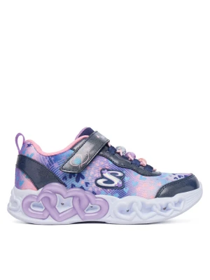 Sneakersy Skechers Infinite Heart Lights 303261L / NVMT Fioletowy