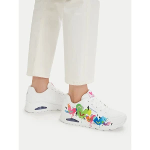 Sneakersy Skechers Jason Naylor: Uno - Open Your Heart 190008 / WMLT Biały