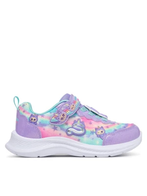 Sneakersy Skechers Jumpsters - Cutie Critters 302363L / LVMT Fioletowy