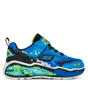 Sneakersy Skechers Mega Scene 402162N/BBLM Niebieski