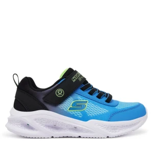 Sneakersy Skechers Meteor-Lights - Krendox 401495L/BKBL Niebieski