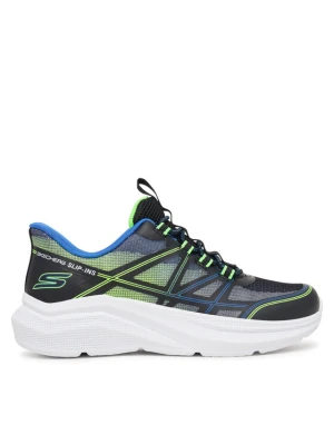 Sneakersy Skechers Microspec Velocity - Grid-Shift 404220L / BBLM Czarny