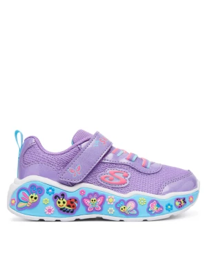 Sneakersy Skechers Play Scene - Fun Squad 303158N Fioletowy jasny