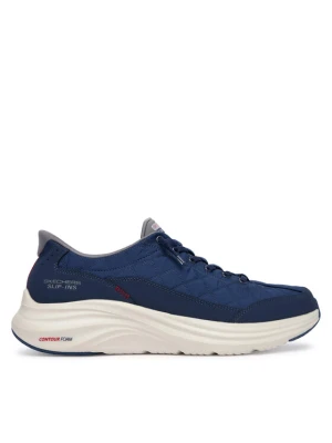 Sneakersy Skechers Slip-Ins: Contour Foam - Cozy Fit 232619 / NVGY Granatowy