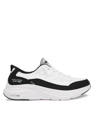 Sneakersy Skechers Slip-ins Contour Foam - Cozy Fit Golden Hour 232619/WBK Biały