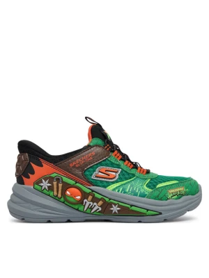 Sneakersy Skechers Slip-Ins: Hyper-Quest 404212L / GRMT Zielony