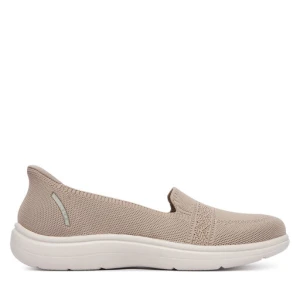 Sneakersy Skechers Slip-Ins: On-The-Go Flex Radiant - Sloane 138435/TPE Beżowy