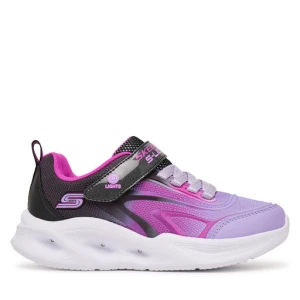 Sneakersy Skechers Sola Glow 303713L/BKMT Fioletowy
