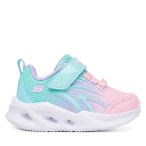 Sneakersy Skechers Sola Glow 303713N AQMT Niebieski
