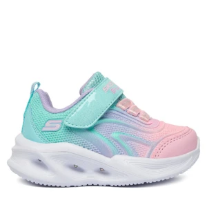 Sneakersy Skechers Sola Glow 303713N AQMT Niebieski