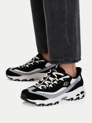 Sneakersy Skechers Sport D'lites 150537 / BKNT Czarny