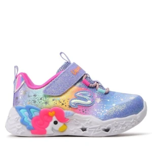 Sneakersy Skechers Twilight Dream 302681N/BLMT Fioletowy
