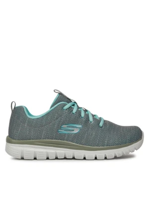 Sneakersy Skechers Twisted Fortune 12614 / GYMN Szary