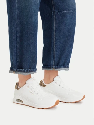 Sneakersy Skechers Uno 177093 / WHLD Biały