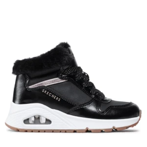 Sneakersy Skechers Uno Cozy On Air 310518L/BKRG Czarny